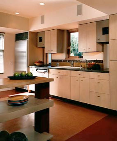 Remodeled kitchen