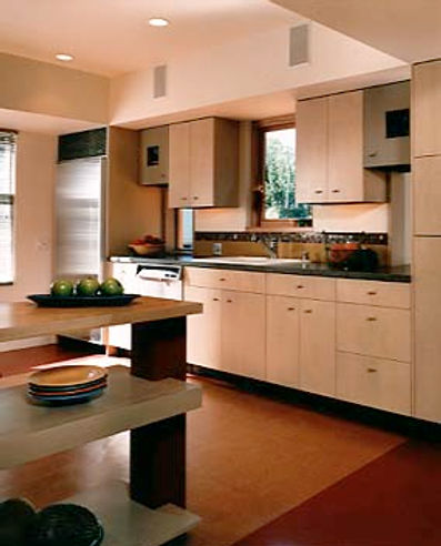 Remodeled kitchen